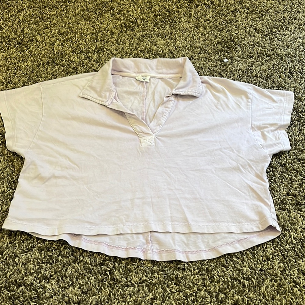 Cropped polo